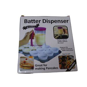 Batter Dispenser For Pancake Mix Muffin Mix or Any Bake Goods 3633